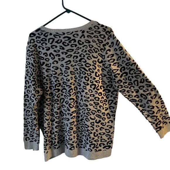 Pre Owned Women’s Croft & Barrow V Neck Long Sleeve Sweater Top Sz XXL Comfort - Picture 2 of 7